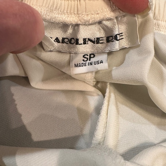 Caroline Rose Pants - Cream Colored Caroline Rose Pants
